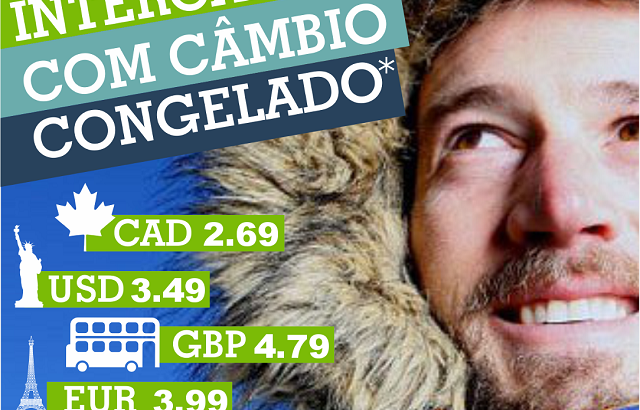 CÂMBIO CONGELADO!!!