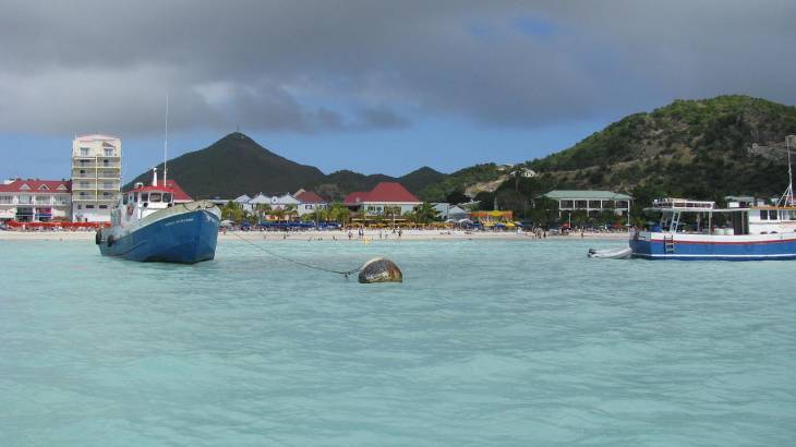 A incrível ilha de Sint Maarten/Saint Martin