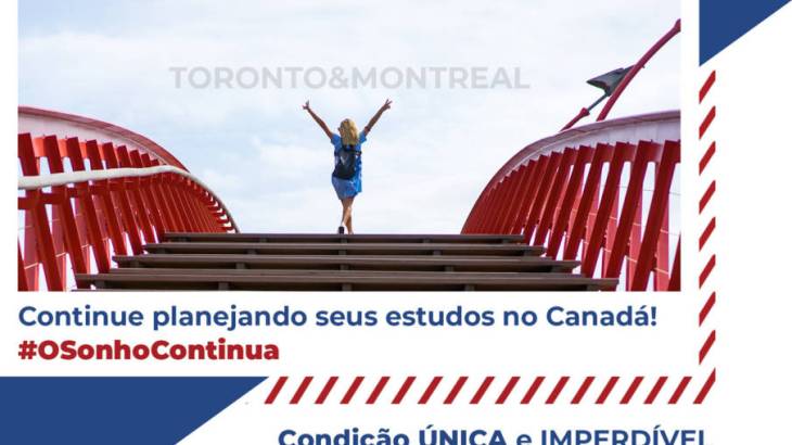 Até 50% de desconto para estudar no Canadá