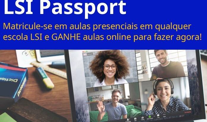 Descontos e aulas online grátis da LSI